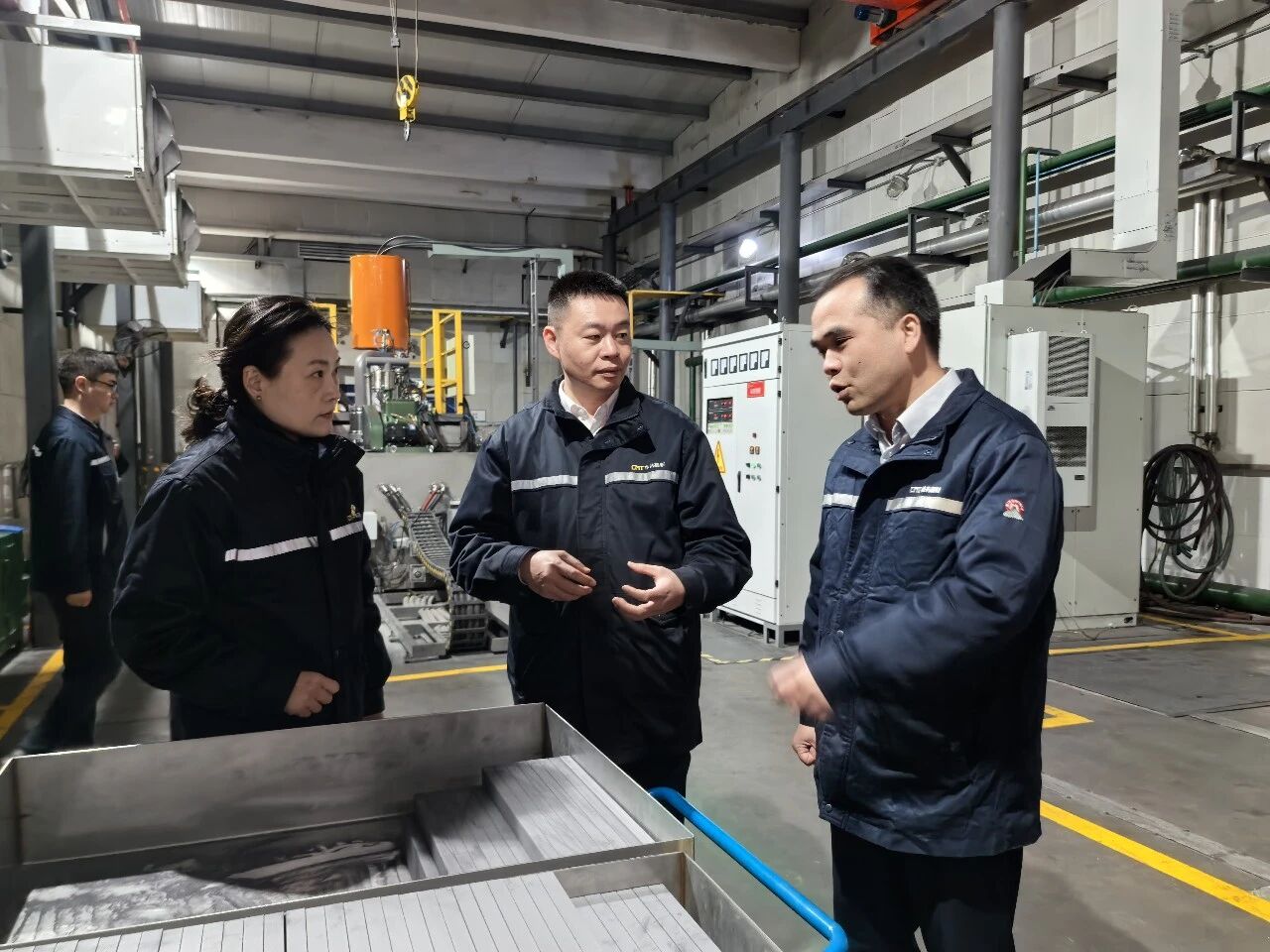 沈慧明到公司调研并开展节日慰问