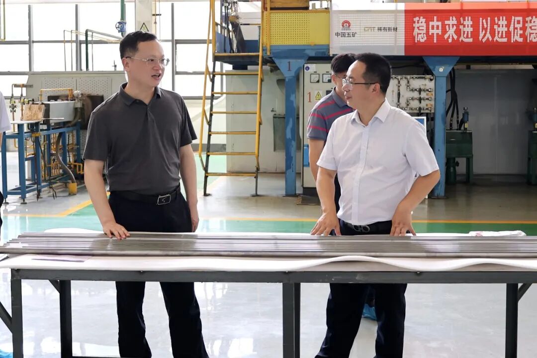 炎陵县委书记夏胜利到公司走访调研